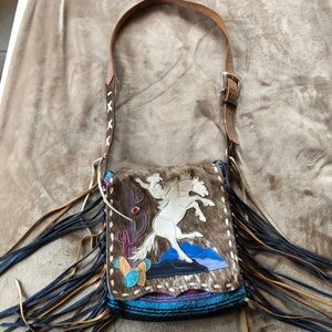 Re-Ride Stories crossbody purse